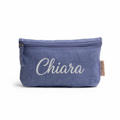 POUCH ESSENZA – Onda Profonda BLU