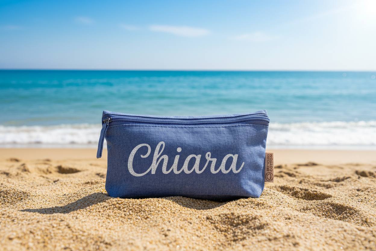 POUCH ESSENZA – Onda Profonda BLU