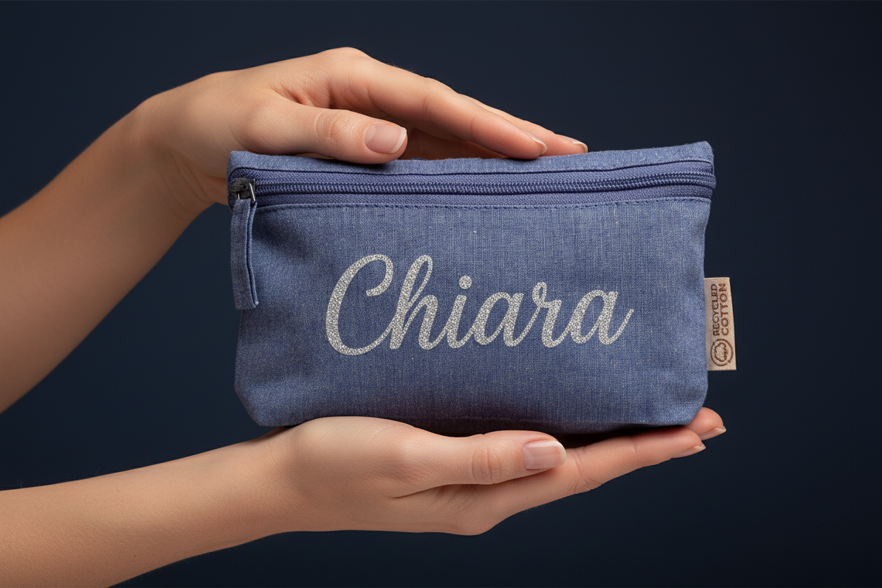 POUCH ESSENZA – Onda Profonda BLU