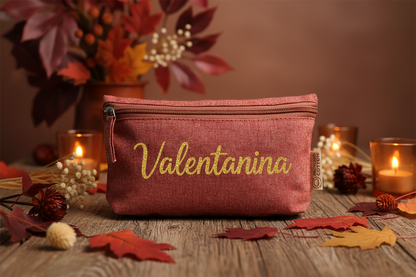 POUCH ESSENZA – Terra Calda ROSSO